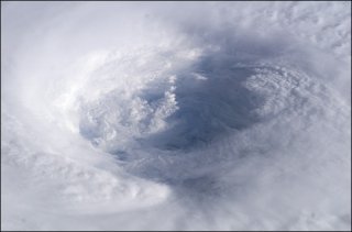 Isabel's Eye from Space