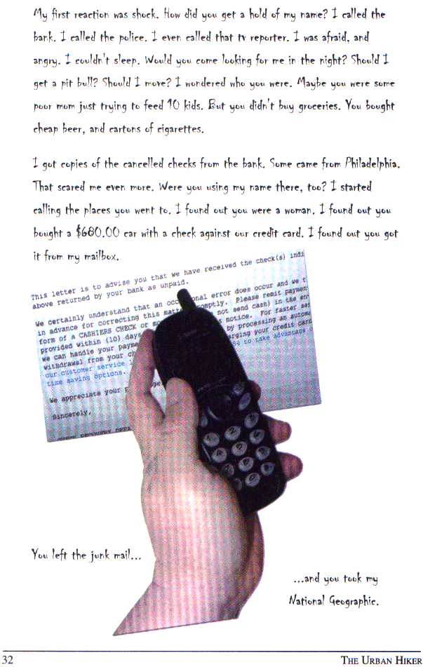 Urban Hiker, Vol 5,  Num 10, page 32