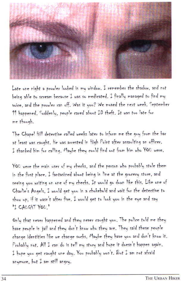 Urban Hiker, Vol 5,  Num 10, page 34